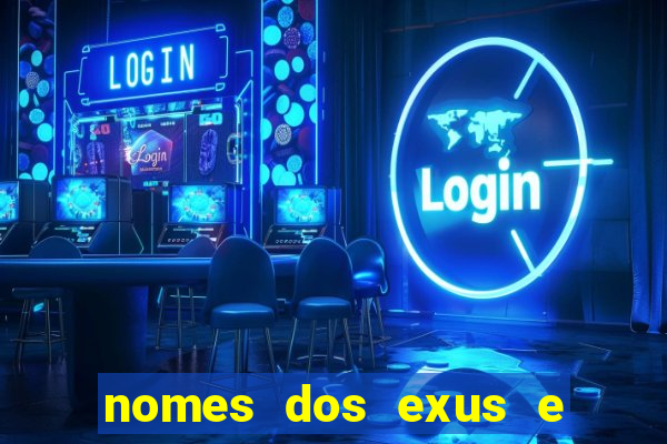 nomes dos exus e seus significados